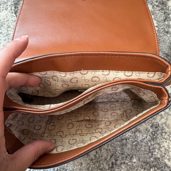 GUESS Tan Crossbody Bag - Picture 3 of 9